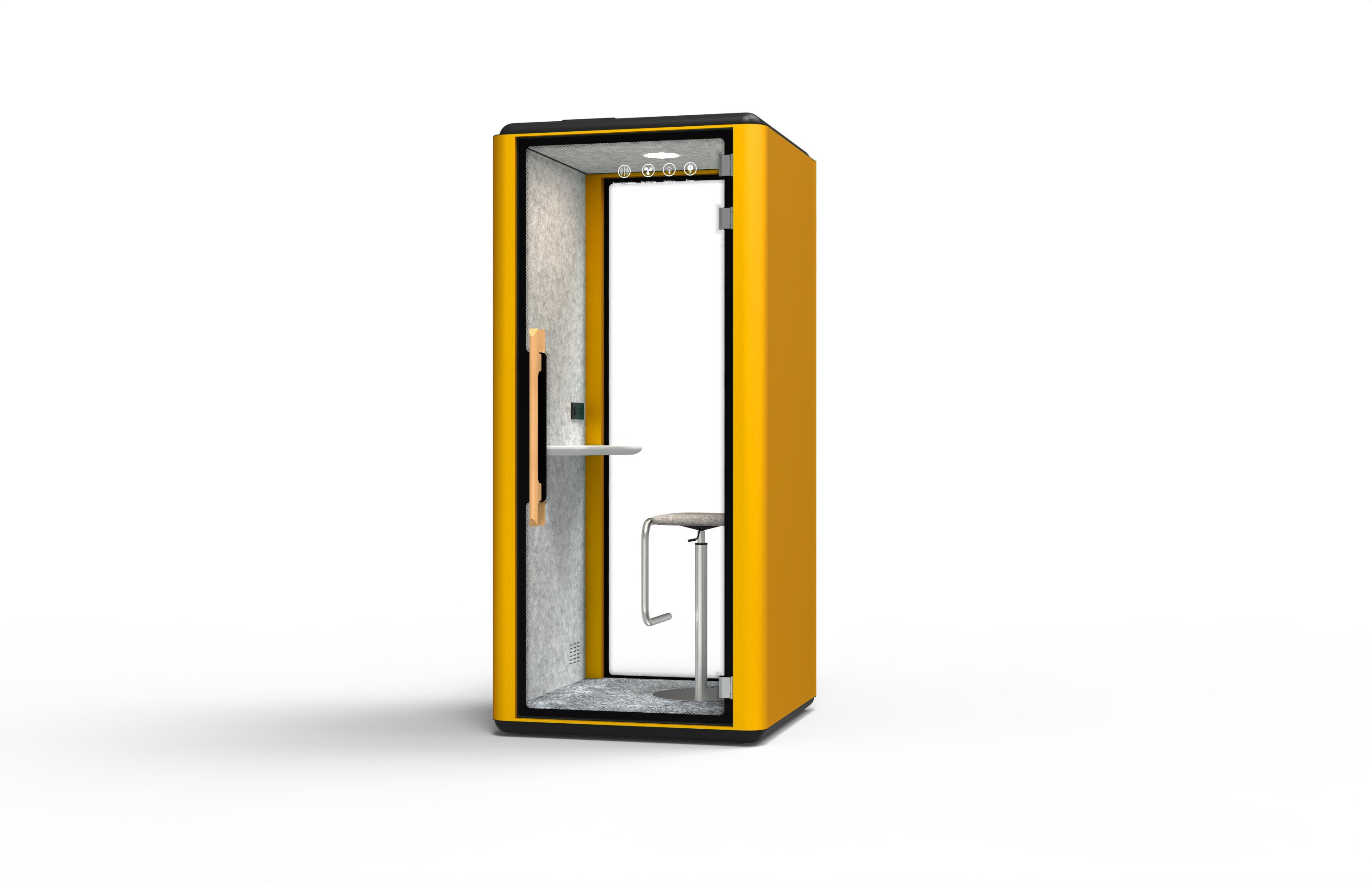 Whisperfy Solo Soundproof Pod – Private Office Booth for One